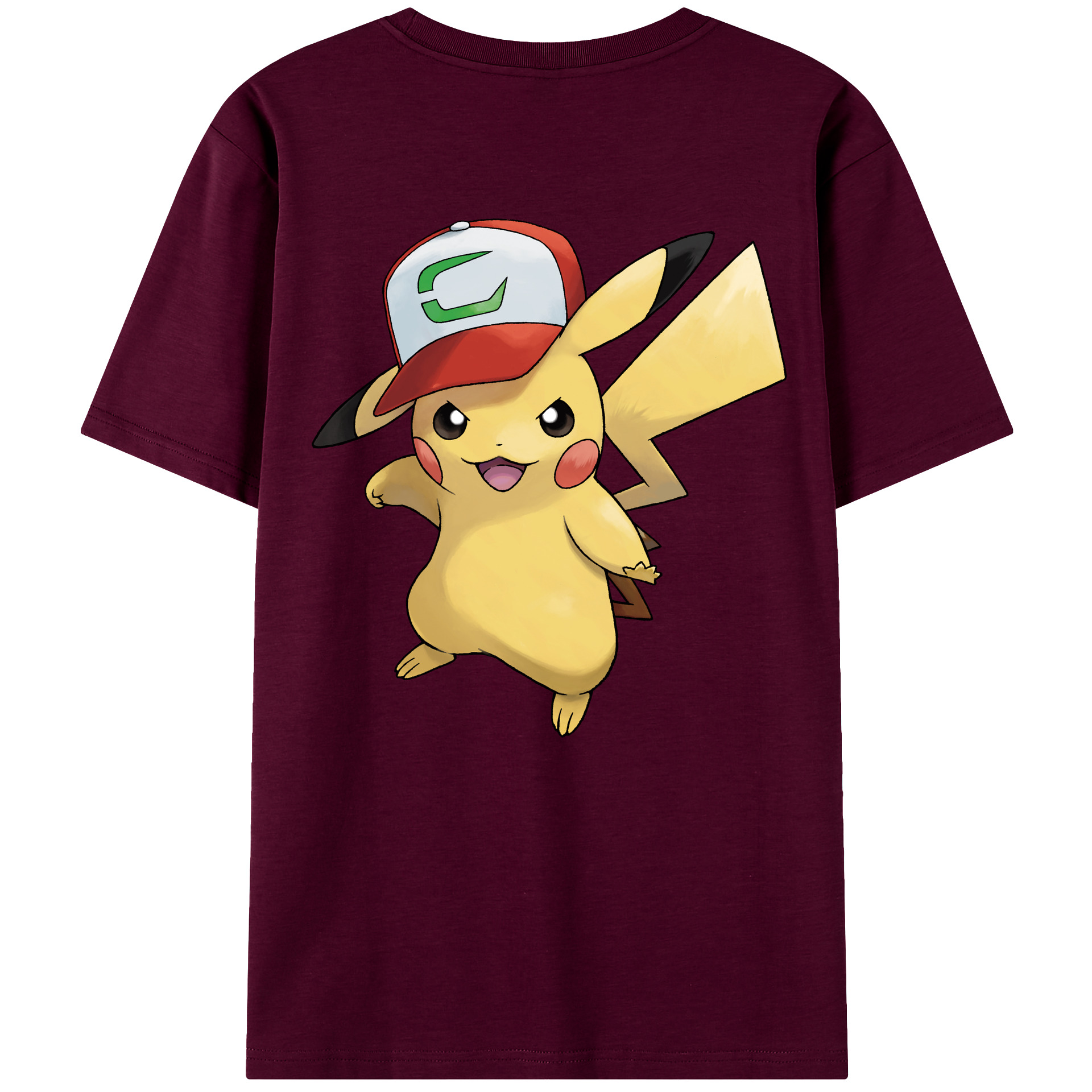 （画像用） ポケットモンスター Pokémon レディース半袖Tシャツ(バックプリント)